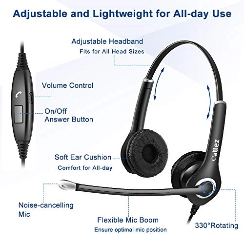 W802E1-DE Wired Headset