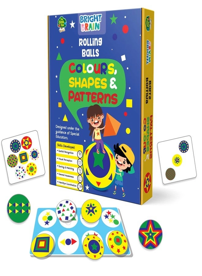 THE BOOK TREE Bright Brain Rolling Balls - 3+