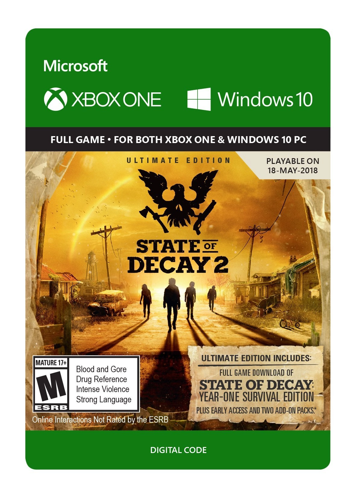 State of Decay 2 Ultimate Edition - Xbox One