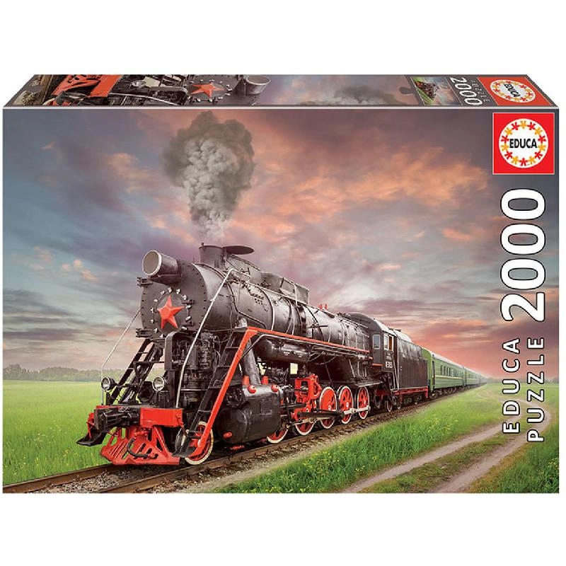 Educa Steam Locomotive Puzzle (2000) - 2000 pcs