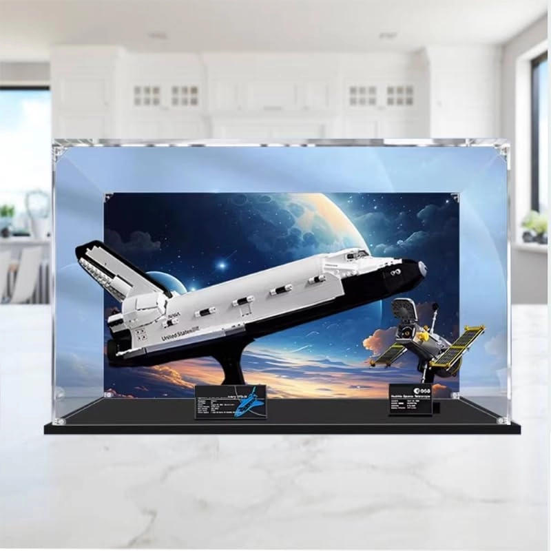 Clear Acrylic Display Case - LegoNasa