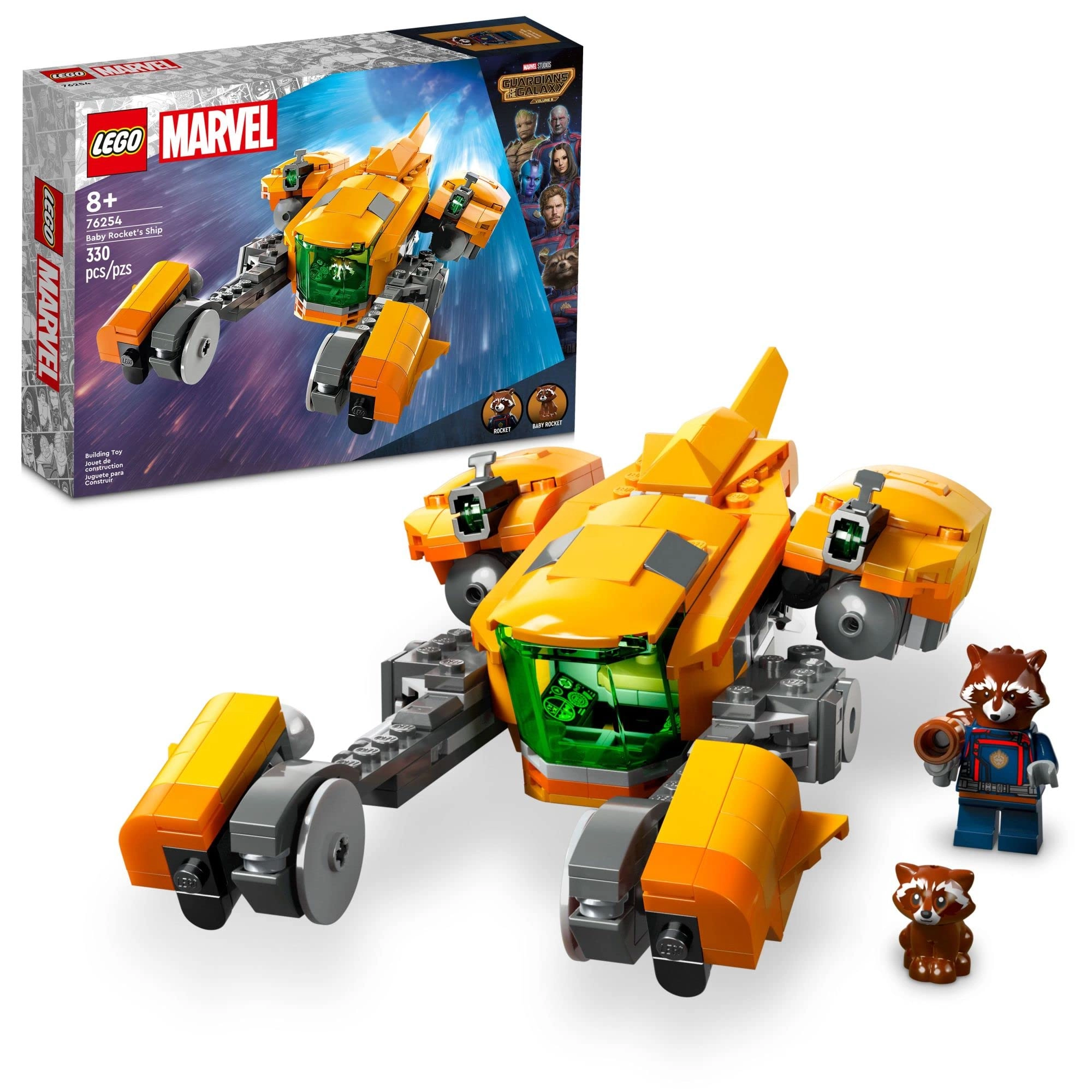 LEGO Guardians of the Galaxy 3 Baby Rocket’s Ship (76254) - Marvel