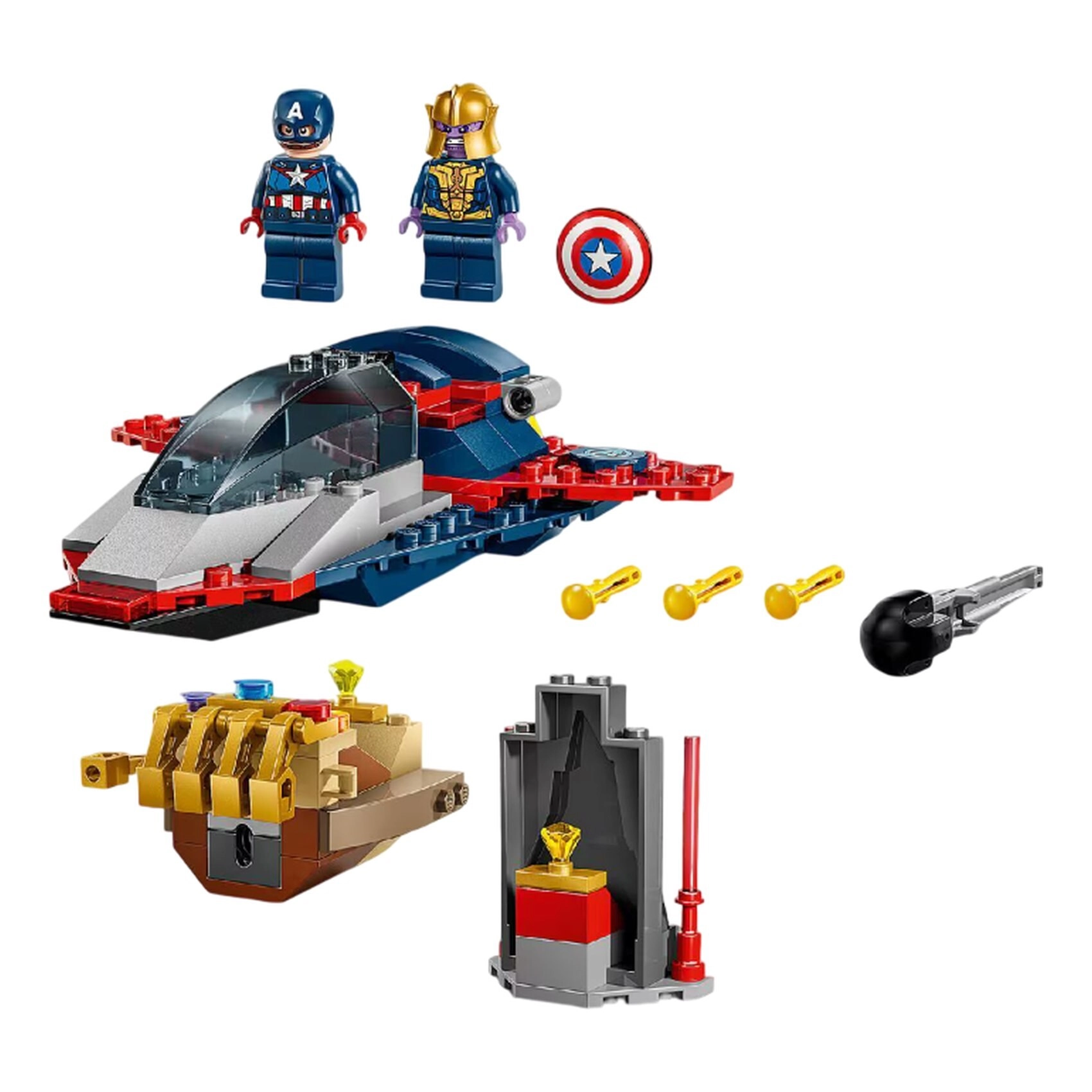 Captain America Vs. Thanos - Super Heroes Marvel