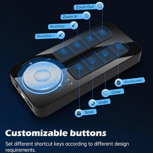 Mini 8 Key Keypad - Wired