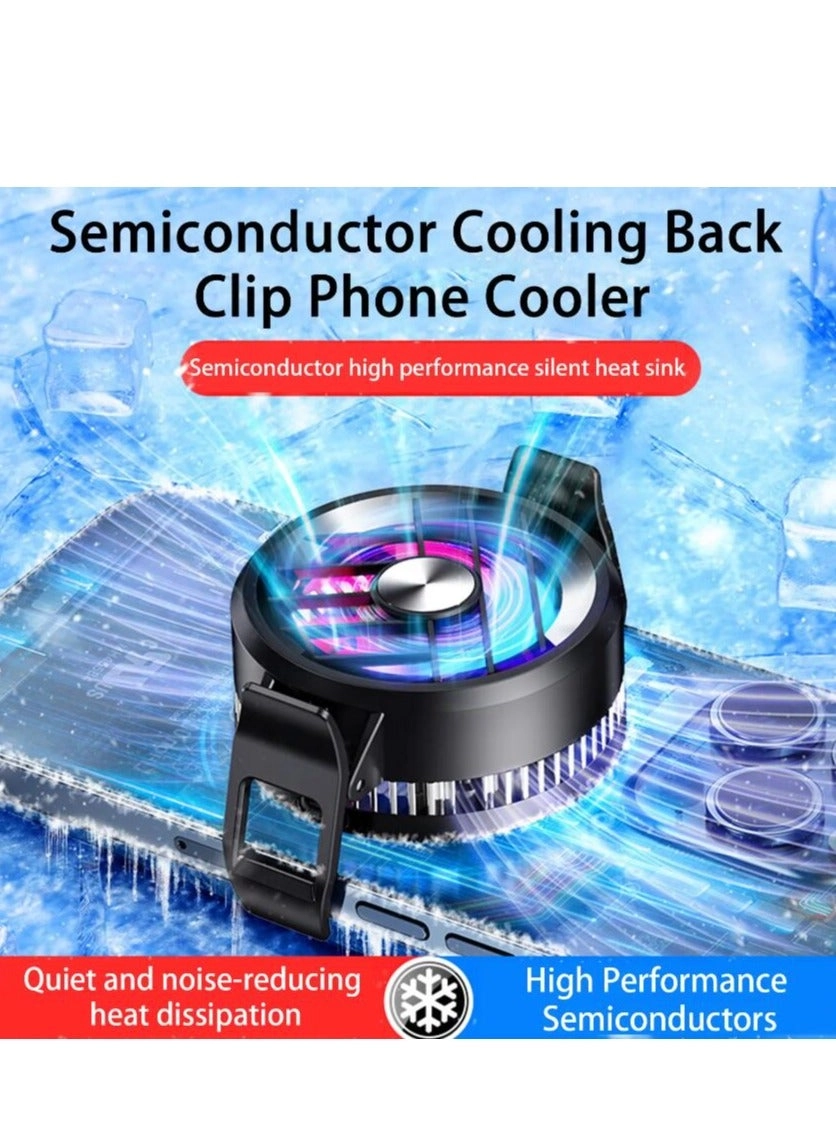 Phone Cooler - Gaming Fan with RGB