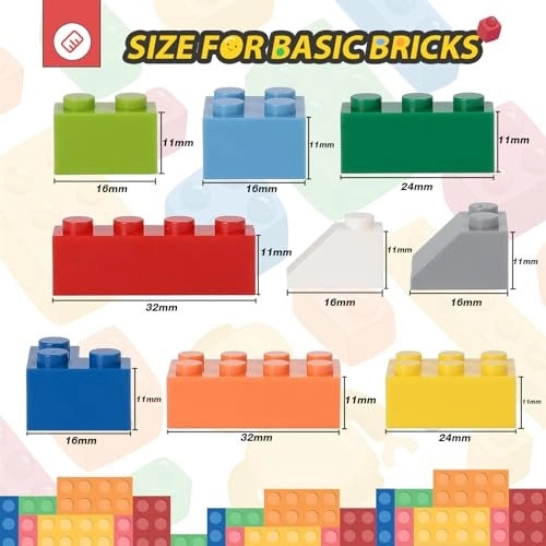 Classic Building Blocks Set - 1000 pcs