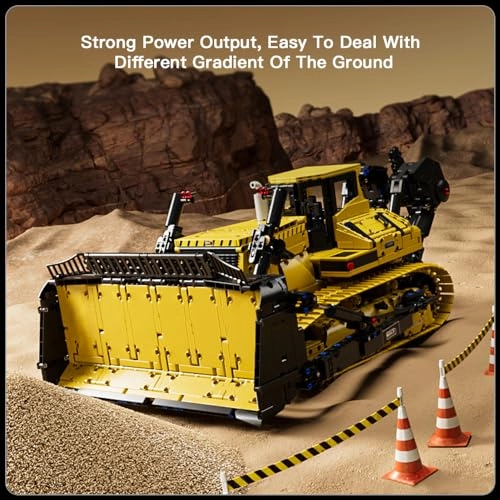 Technik Remote Controlled Bulldozer (17049) - App Controlled Motors