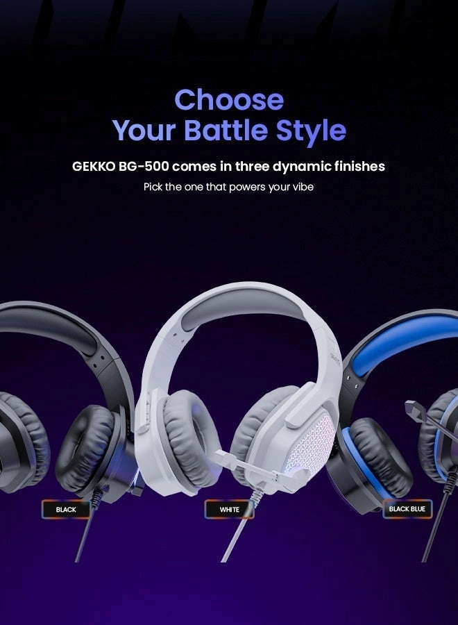 BG500 Gekko - Wired Headset