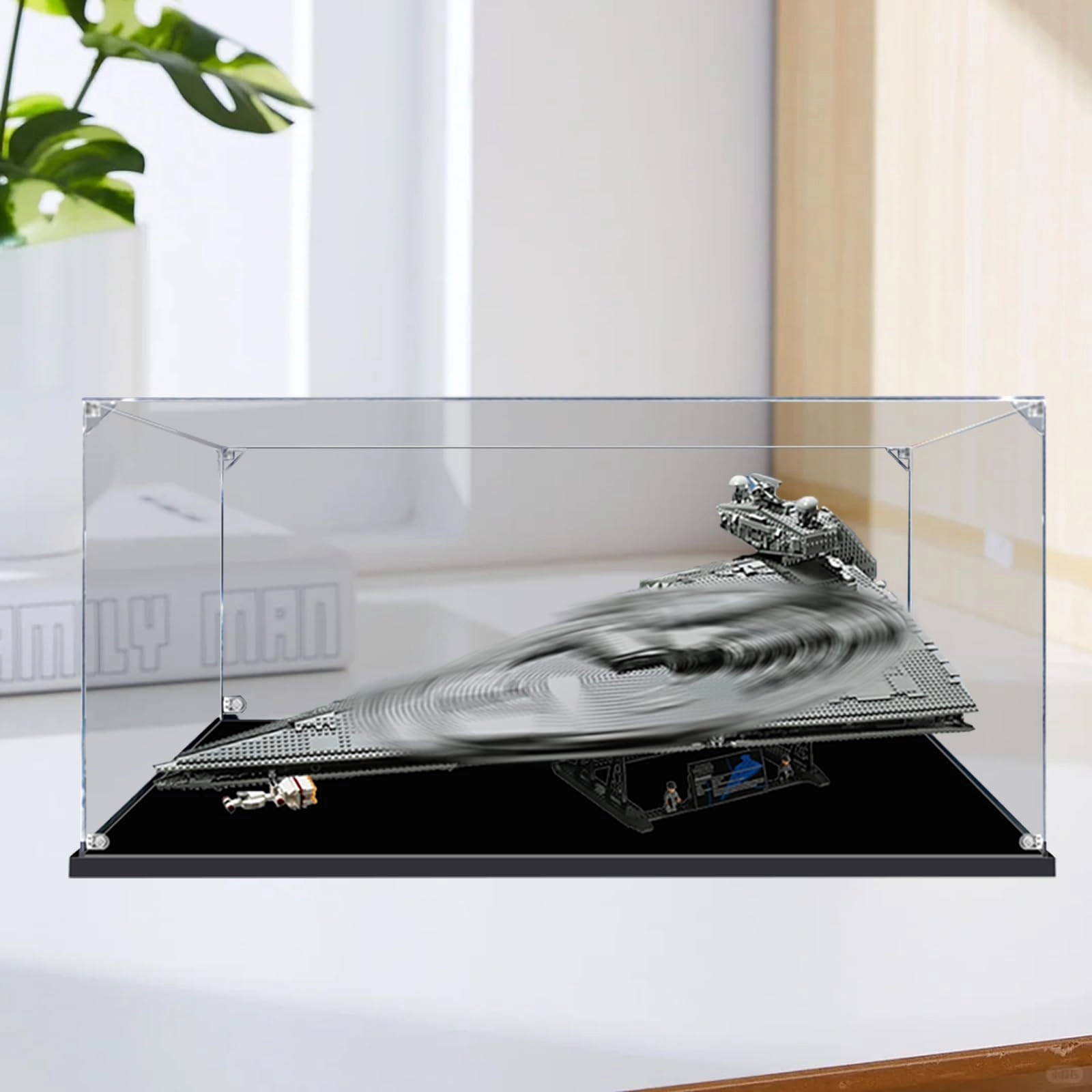 bodamaike Acrylic Display Case (75252) - Dustproof 114 x 70 x 49 cm