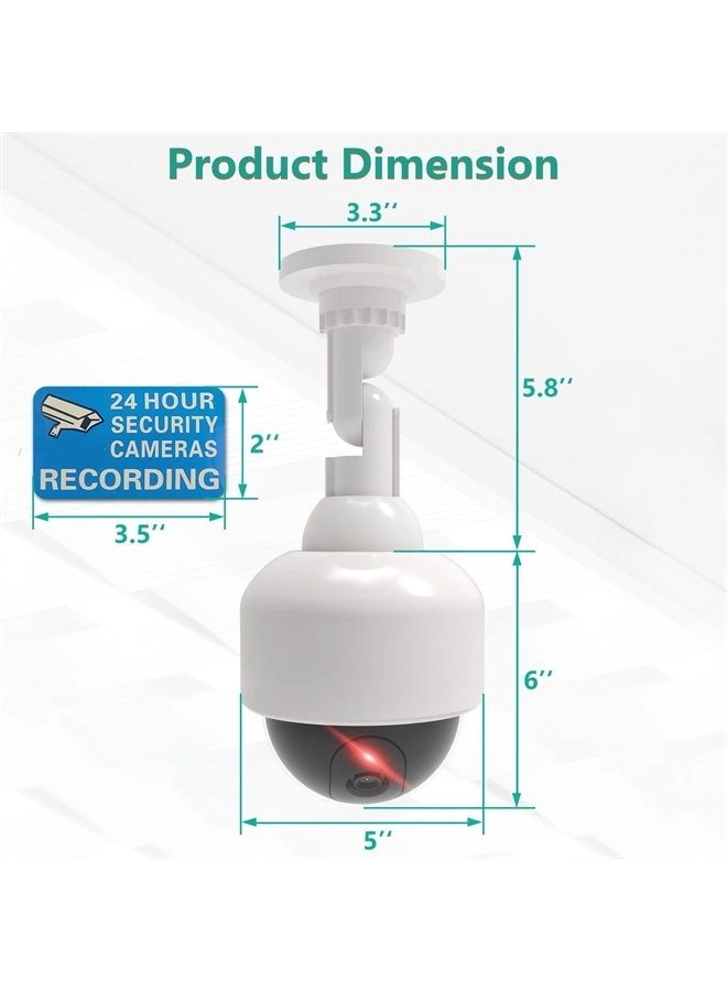 Solar Fake Security Camera - Indoor/Outdoor