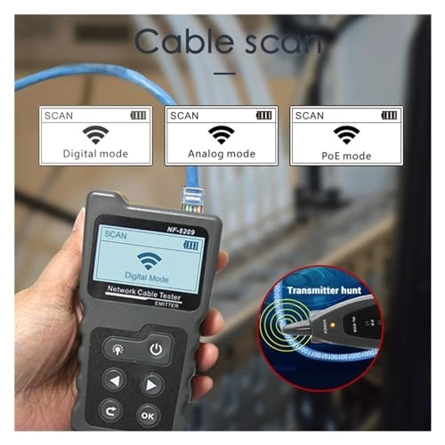 NF-820 - RJ45 RJ11 LAN Tester