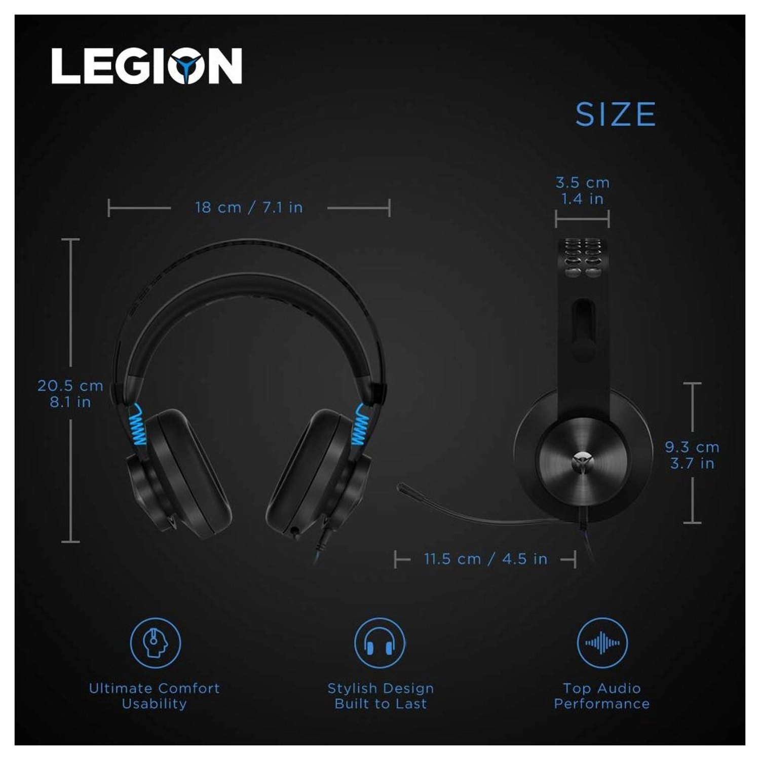 Legion H300 Wired Headset
