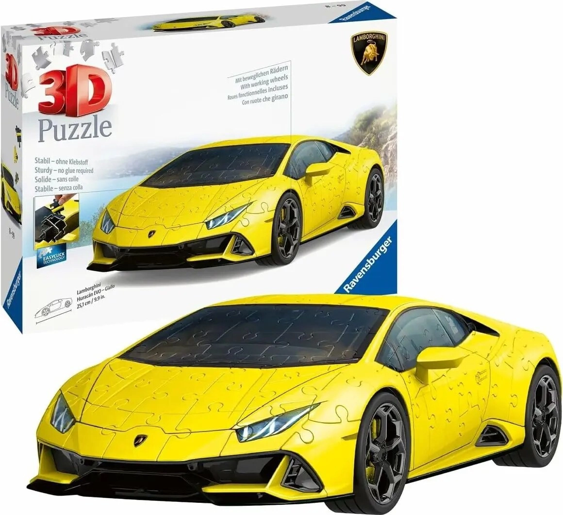 Lamborghini Huracán EVO 3D Puzzle (4005556115716) - 108 pcs