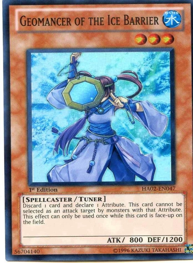 Yu-Gi-Oh! Geomancer of The Ice Barrier HA02-EN047 - Hidden Arsenal 2-1st Edition