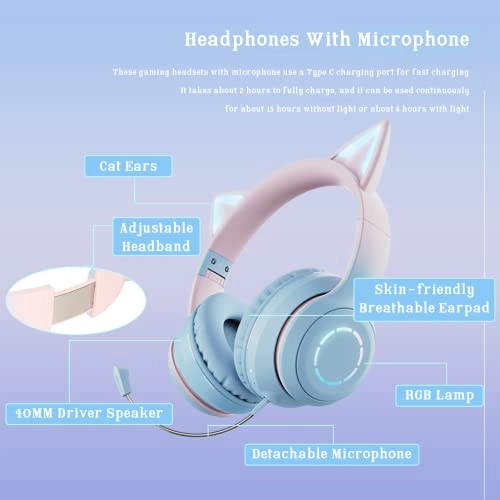 Cat Ear Headphones - Wireless Headphone