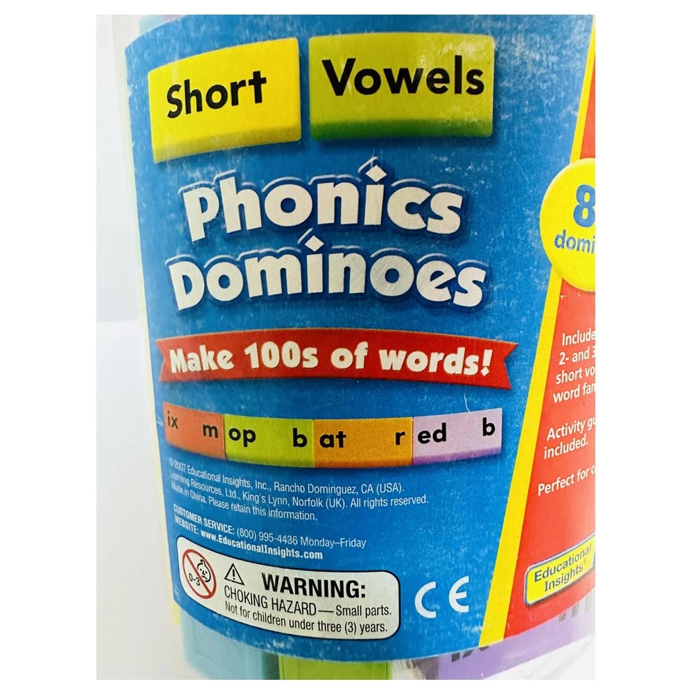 Phonics Dominoes - 6 years and above 84 pieces