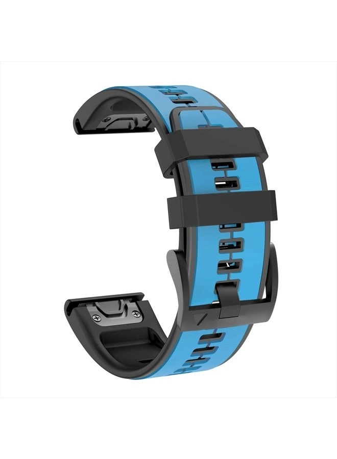 ISABAKE Watch Band for Fenix 5/6/7, Forerunner 935/945, Approach S60, epix, Quatix 5/6 - 22mm
