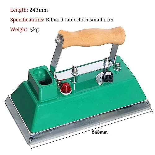 Billiards Table Cloth Iron - 243mm Adjustable Temperature