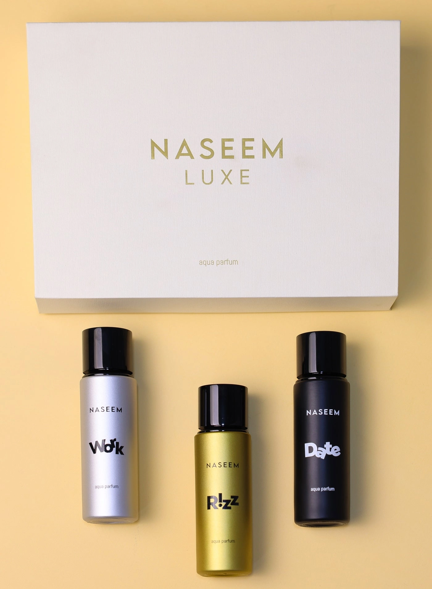 Naseem WORK + RIZZ + DATE - Parfum Three