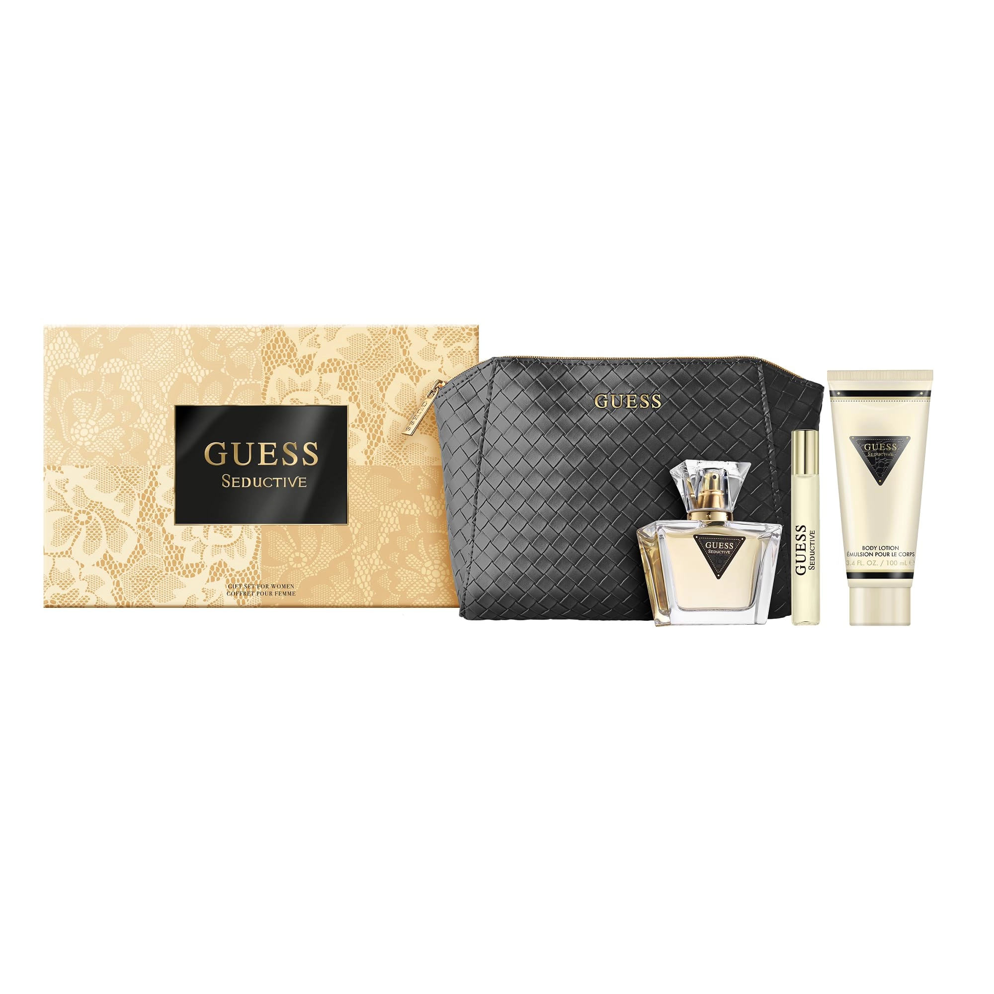 Inter Parfums USA, LLC Seductive - Eau de Toilette 4 Piece Gift Set