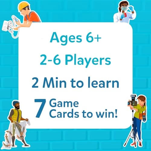 Guess in 10 Inspiring Professions - Card Game