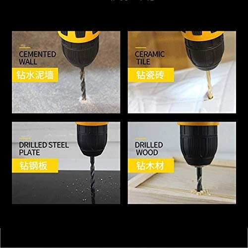 Impact Cordless Drill - 21V 2 Lithium Ion Batteries