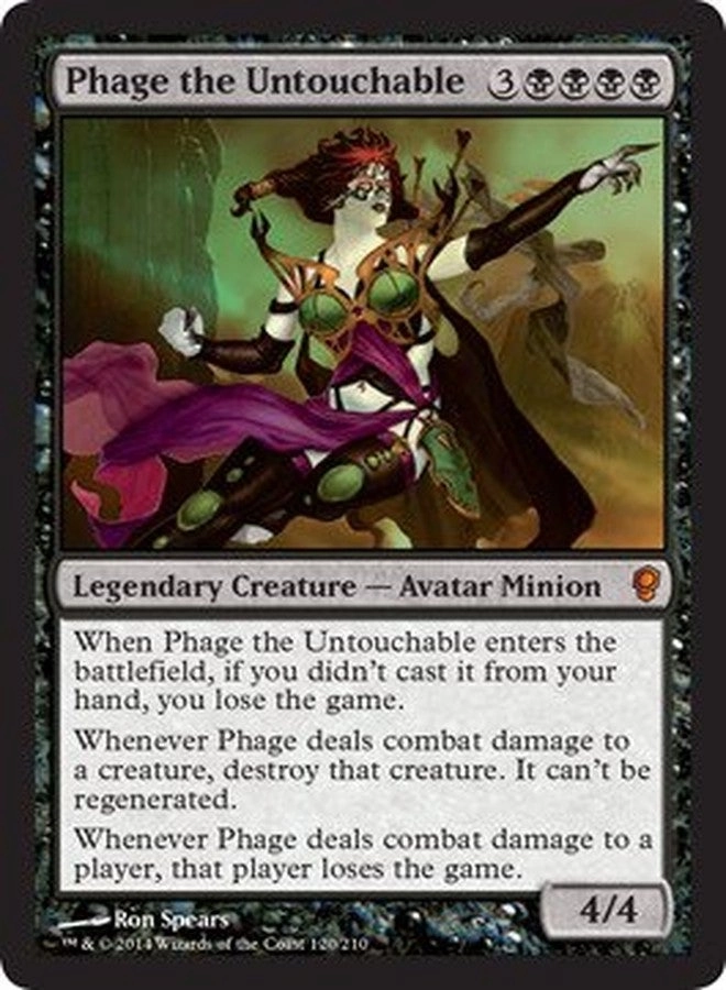 Magic: the Gathering Phage The Untouchable - Conspiracy