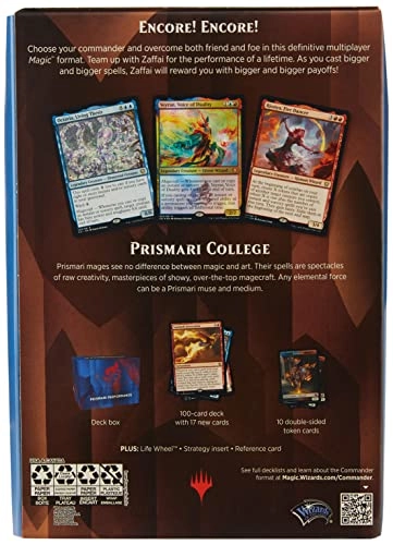 Magic: The Gathering: Strixhaven Commander Deck - Prismari Performance
