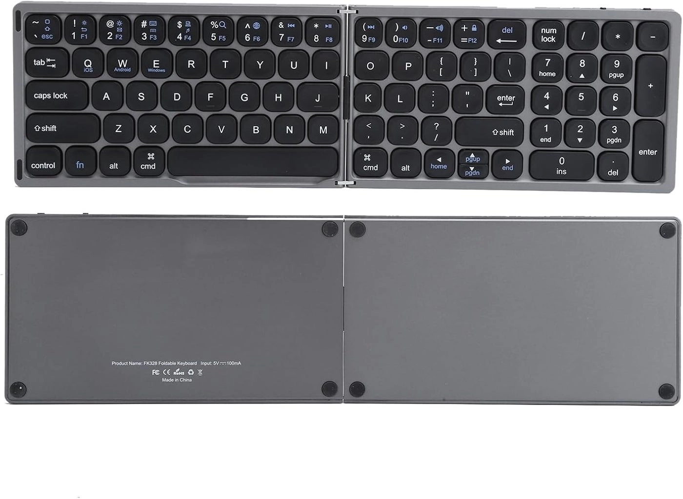 Ultrathin Folding Keyboard - Wireless