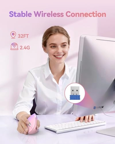 Ergonomic Vertical Mouse - USB