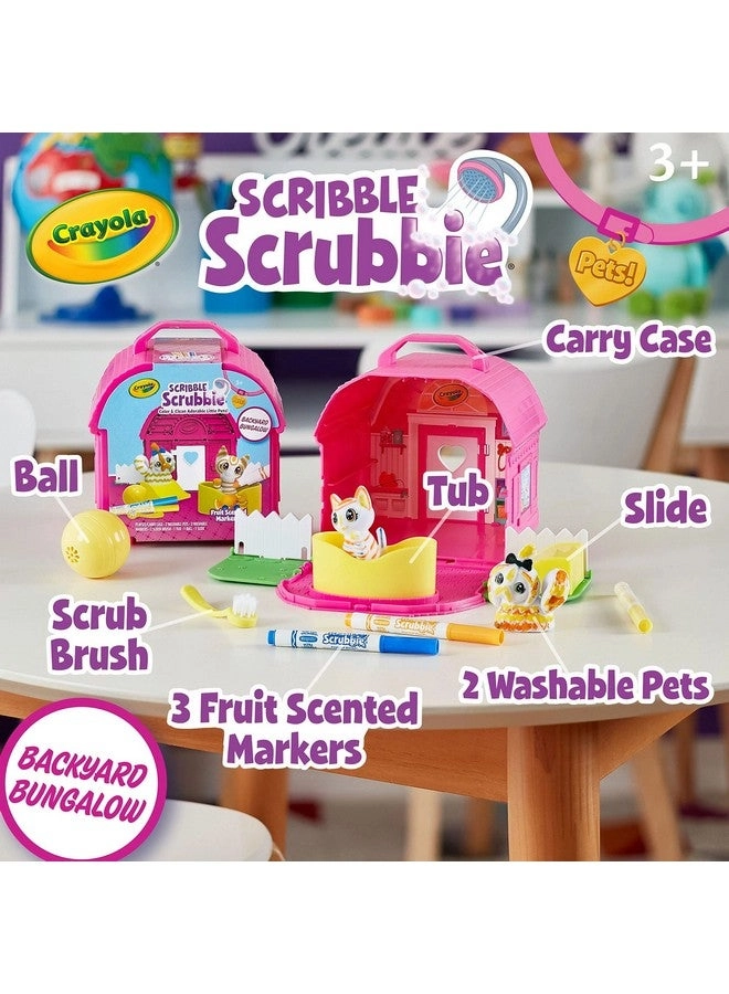 Scribble Scrubbie Pets - Backyard Playset 3+ years