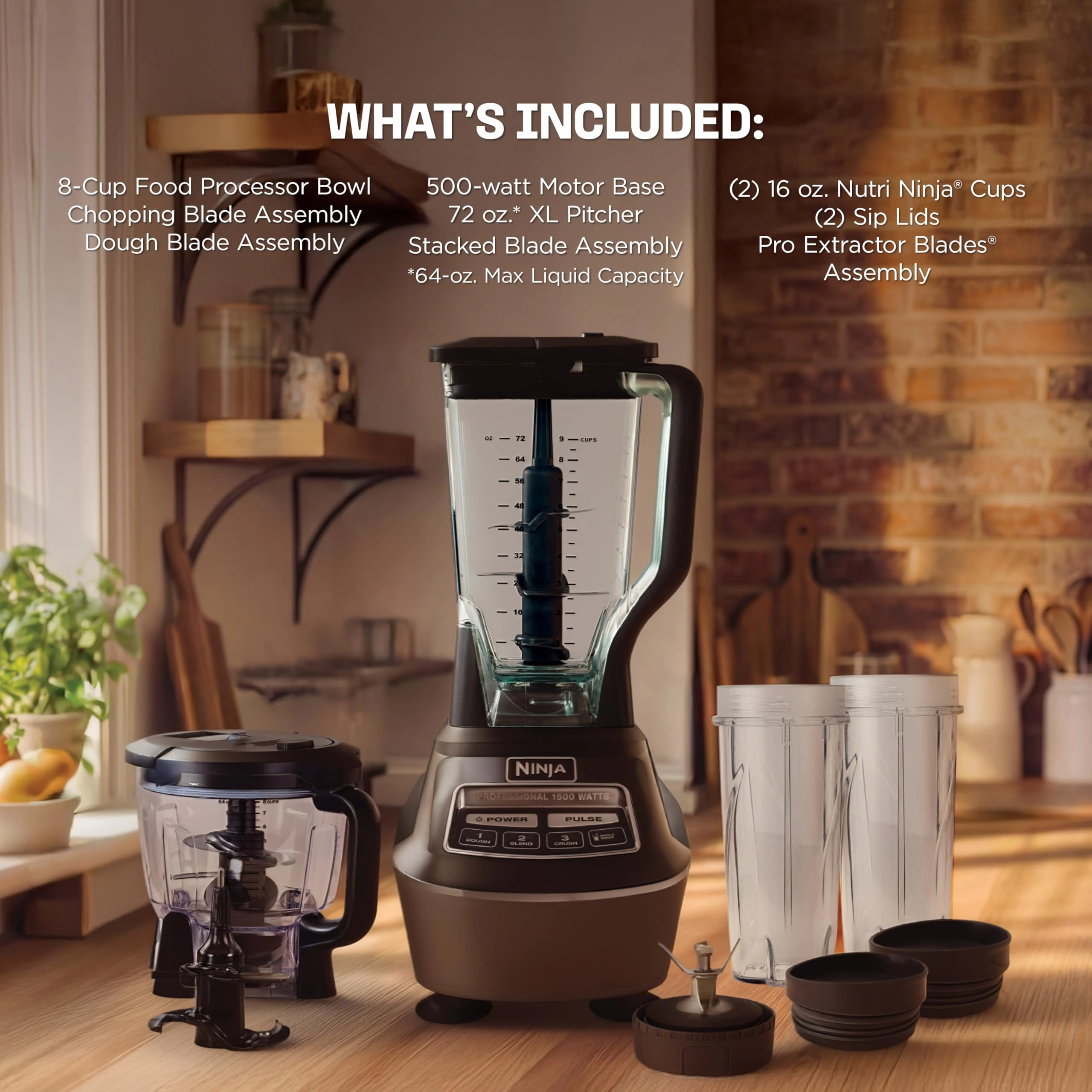 Kitchen System - 8-cup 2-horsepower