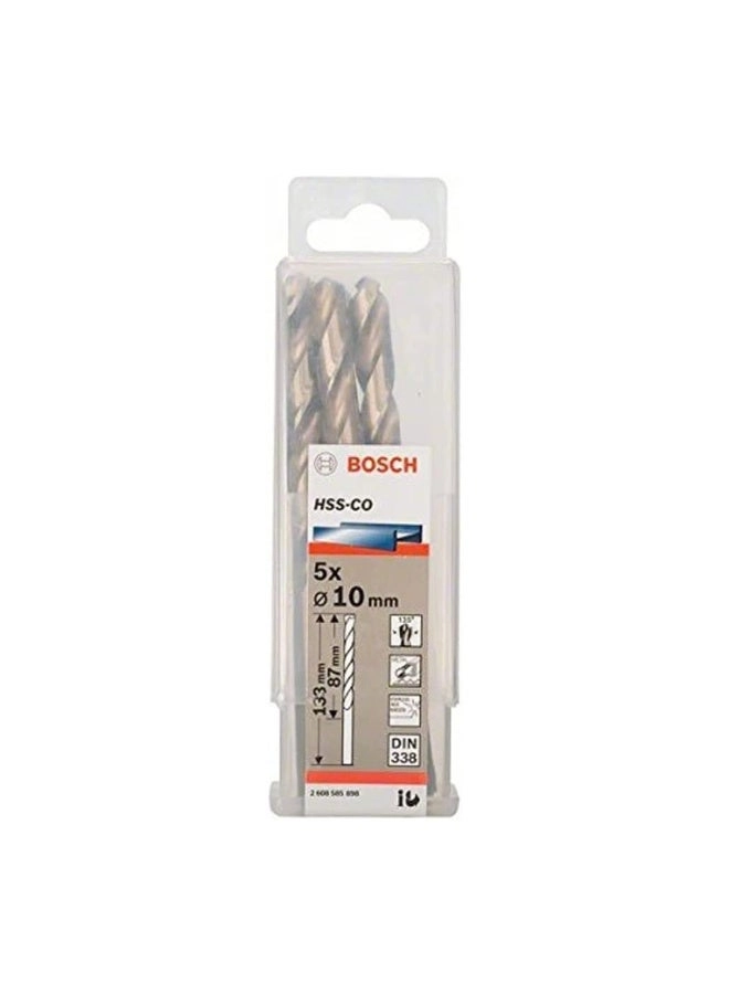 Metal Twist Drill Bit - 10MM HSS