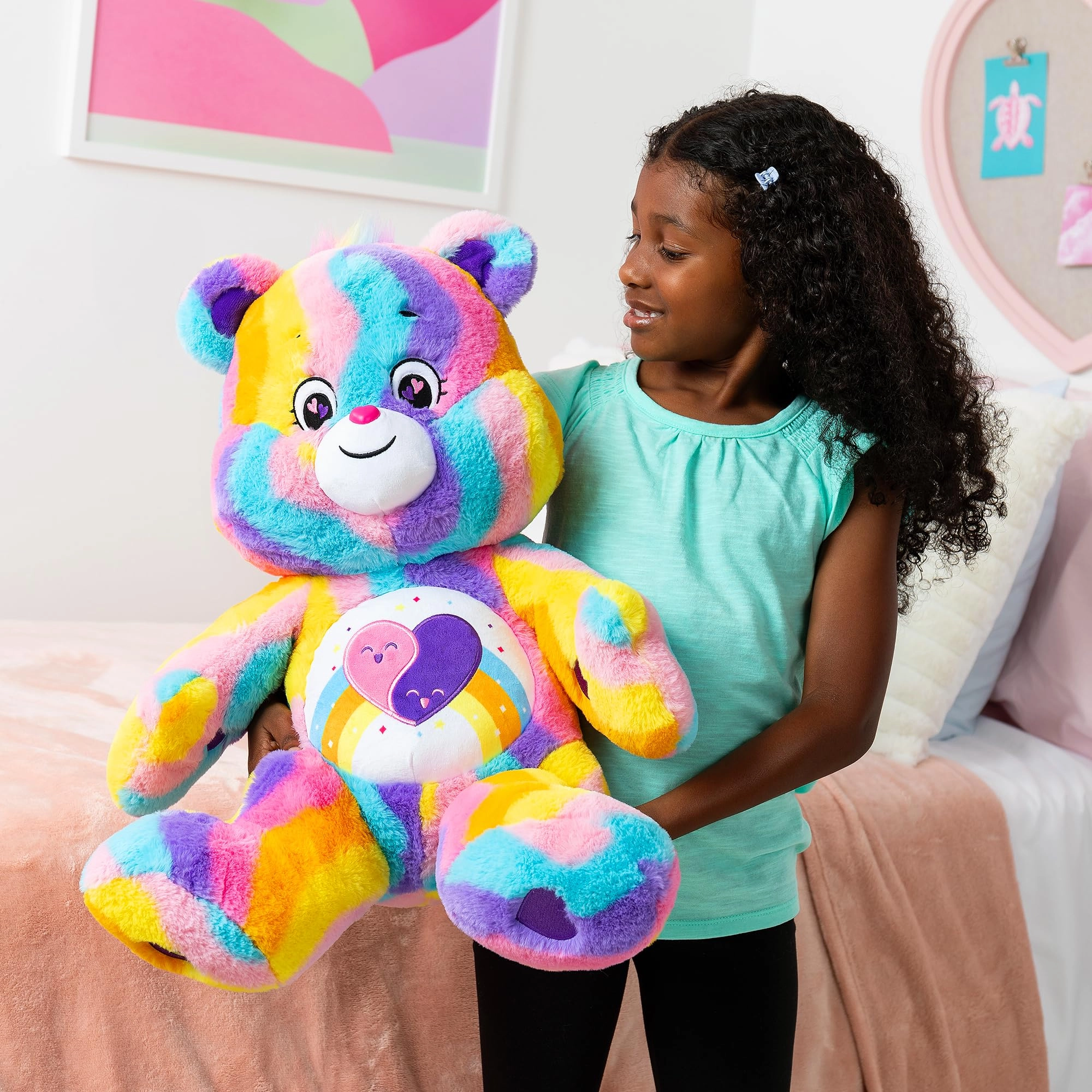 Friends Forever Bear - 60cm Jumbo Multicolor