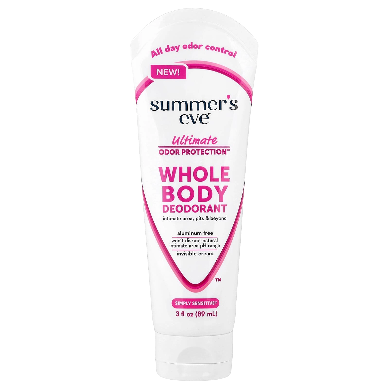 summer's eve Ultimate Odor Protection - Simply Sensitive 3 fl oz (89 ml)