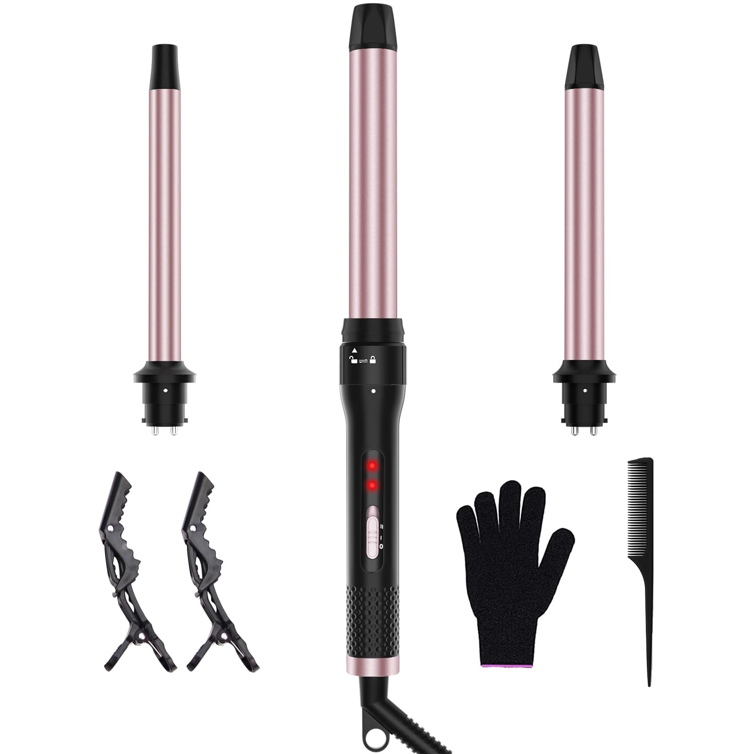 karrong 3 in 1 Curling Iron - 0.75"-1.25"