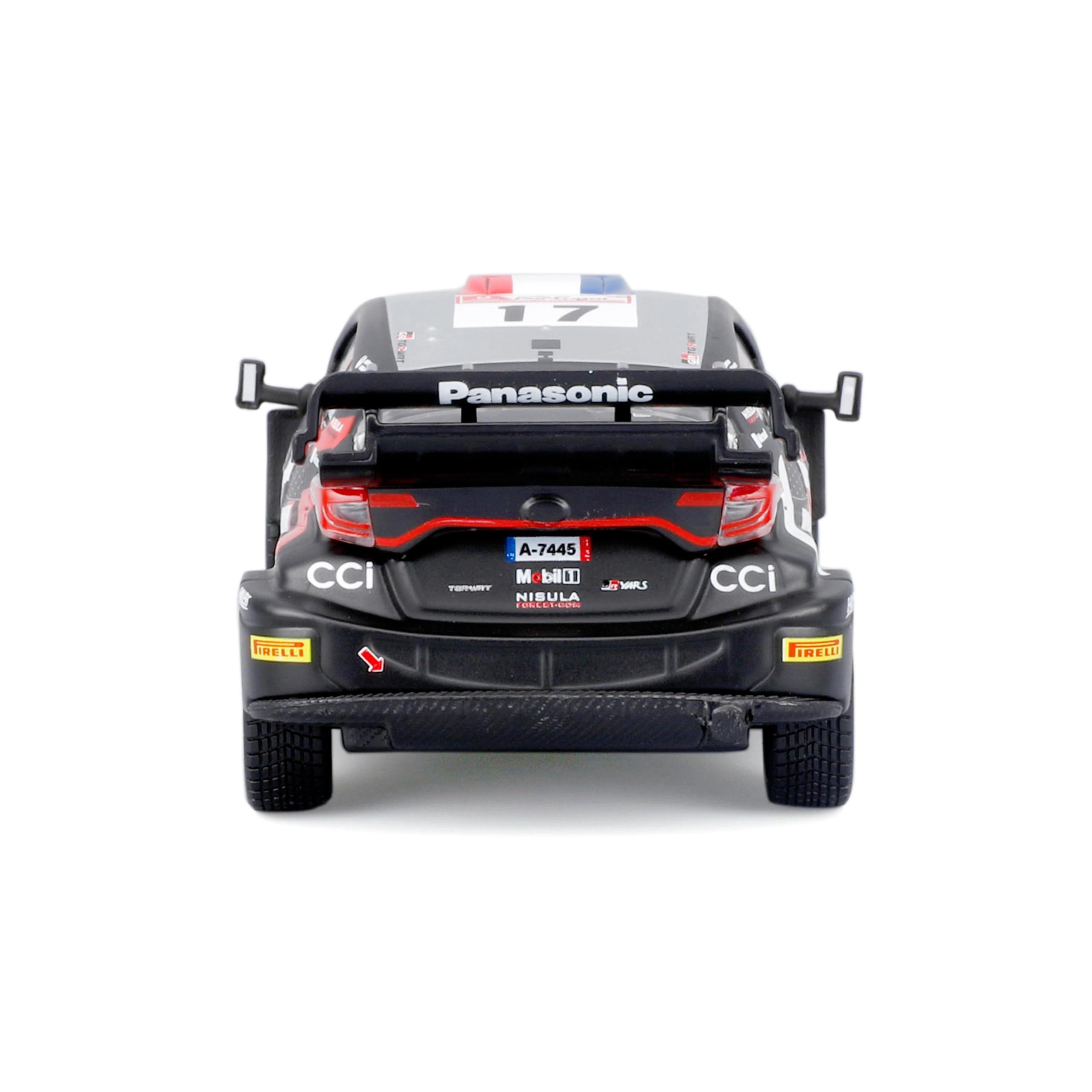 Toyota GR Yaris Rally1 Hybrid #17 - resin 1:43