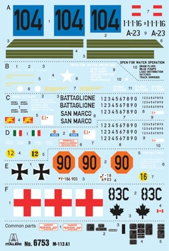 M-113 Model Kit (6753) - 1:35 Plastic