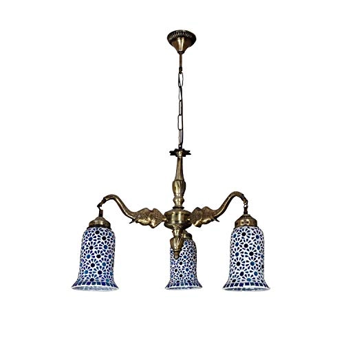 Vintage Style 3 Light Chandelier