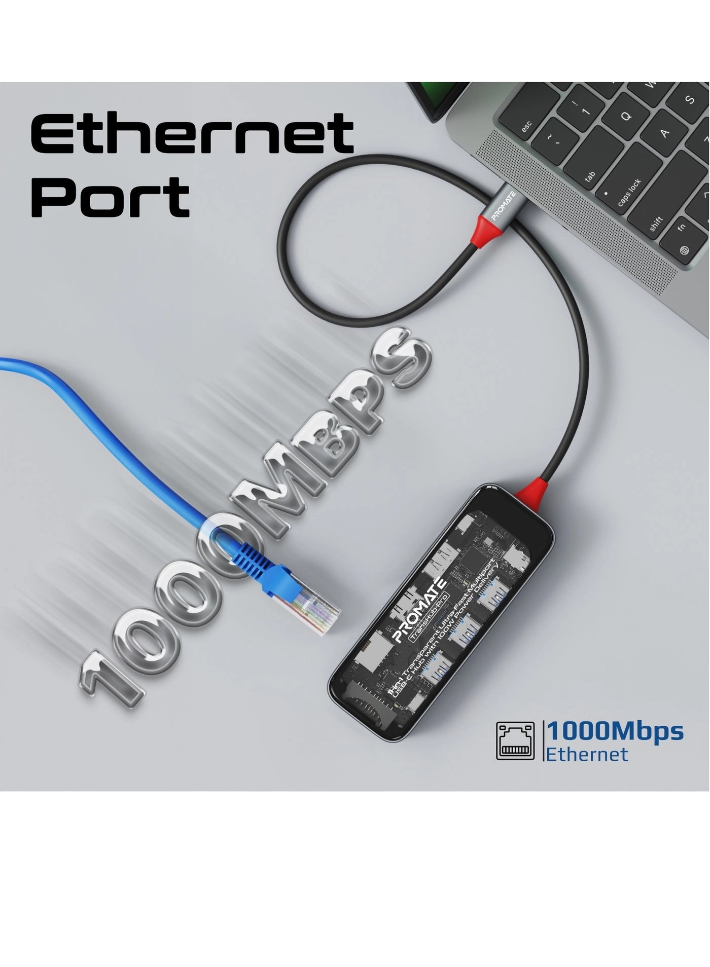 TransHub-Pro - 11-in-1 100W 1000Mbps