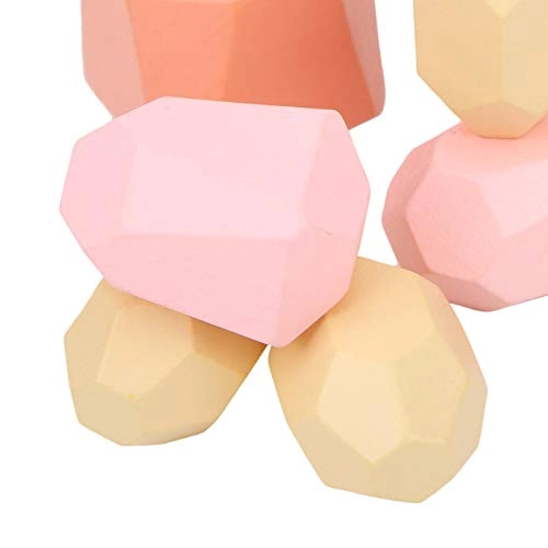 Wooden Stacking Stones - 3 years+ 10 pieces