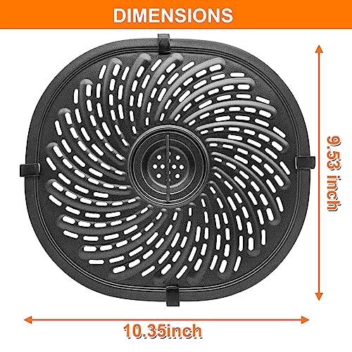 Air Fryer Grill Pan - Stainless Steel