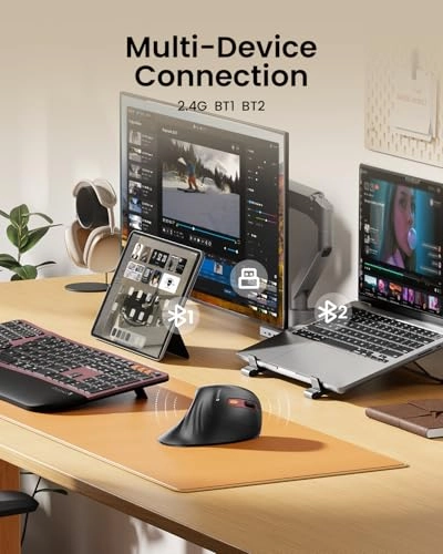 EM11 NL Ergonomic Vertical Mouse - Wireless