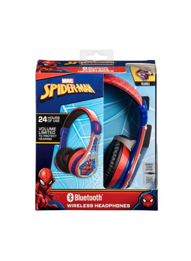 eKids Spider-Man Wireless Bluetooth Headphones