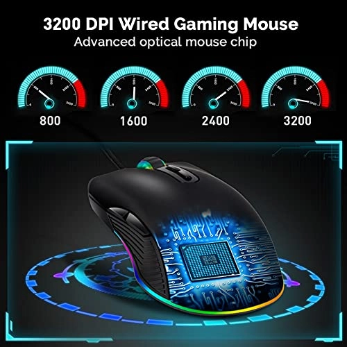 RGB Gaming Mouse - USB
