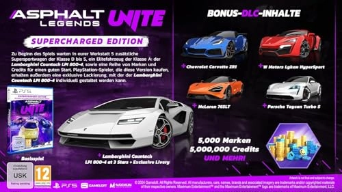 Asphalt Legends UNITE - Supercharged Edition PlayStation 5