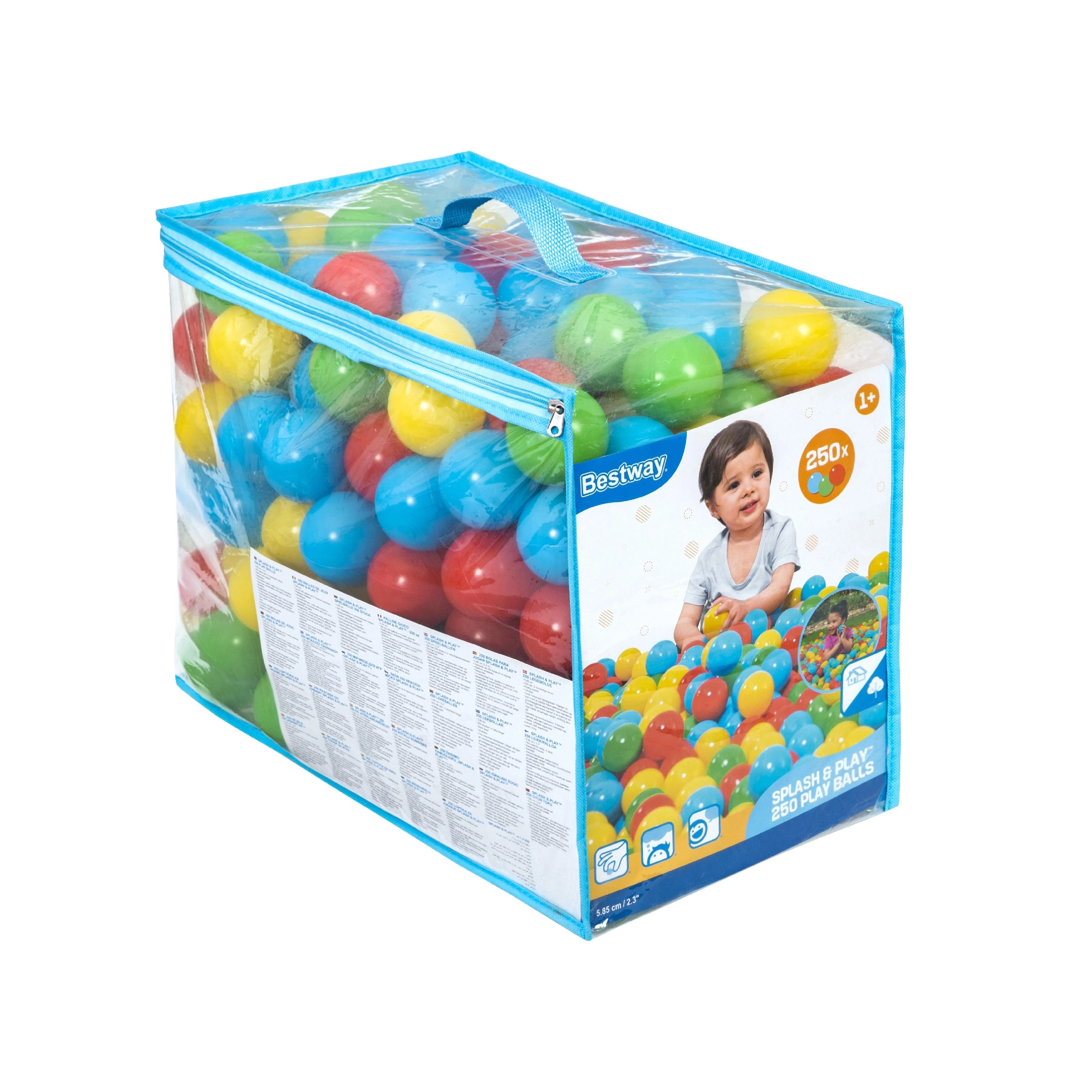 COLOR LAND CHILDRENS TOYS CENTER LLC Playball Splash&Play - 250pieces 585cm