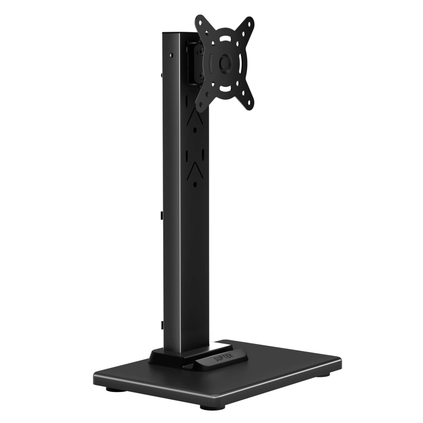 Suptek Single LCD Computer Monitor Free-Standing Desk Stand Mount Riser - 13 inch to 43 inch 50,75& 100mm