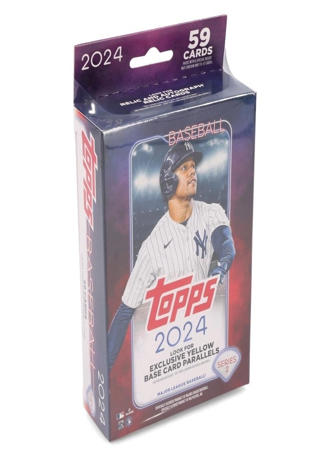 2024 Series 2 Baseball Trading Card Hanger Box - 59pcs