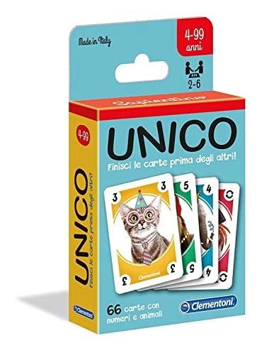 Sapientino Animals Playing Cards - 4 years and up 66 pieces